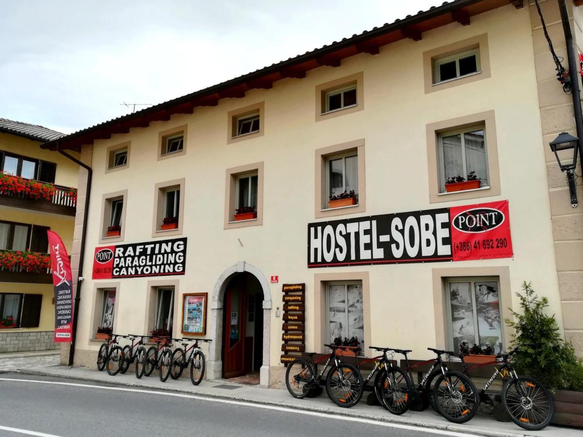 Hostel X Point Кобарид Екстериор снимка